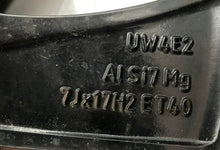 Load image into Gallery viewer, 1x Alufelge 17 Zoll 7.0" 5x114.3 40ET Glanz Silber 8201485175 Nissan Rim Wheel FEL5736751399qx