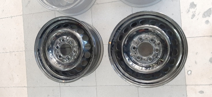 4x Alufelge 16 Zoll 6.5" 6x130 54ET Mercedes-Benz Sprinter Rim Wheel FEL2379250840ye