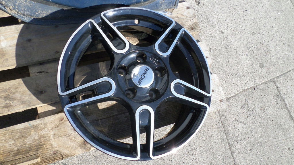 1x Alufelge 16 Zoll 6.0" 5x112 52P6605 Rim Wheel