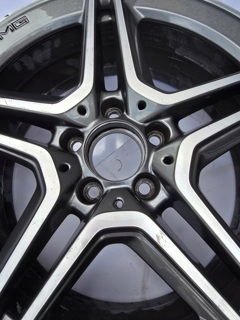 1x Alufelge 18 Zoll 7.5" 5x112 49ET A1774011500 Mercedes-Benz Amg Mg Rim Wheel FEL2190708154nq