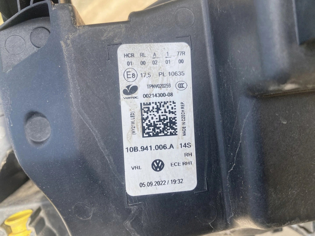 Frontscheinwerfer VW Id.3 10B941006A Rechts Scheinwerfer Headlight SCH3011784811aa