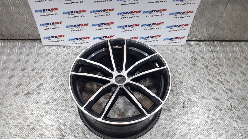 1x Alufelge 18 Zoll 9.0" 5x112 8093406 BMW G31 G30 Rim Wheel FEL9591233567dq
