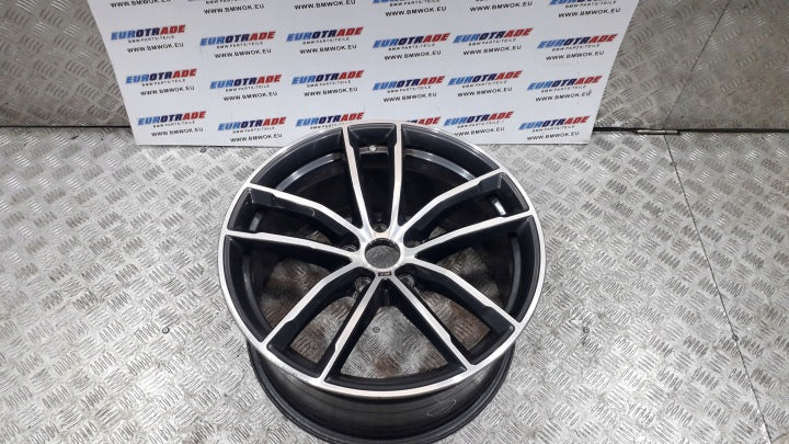 1x Alufelge 18 Zoll 9.0" 5x112 8093406 BMW G31 G30 Rim Wheel FEL9591233567dq