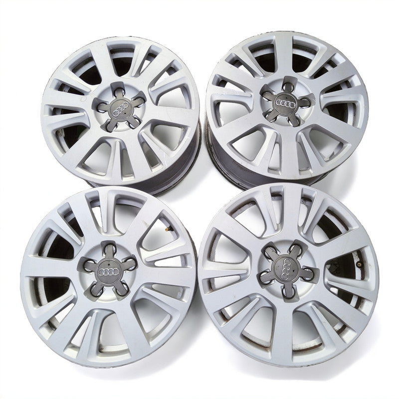 4x Alufelge 16 Zoll 7.0" 5x112 42ET Glanz Silber 4F0601025CF Audi A6 A4