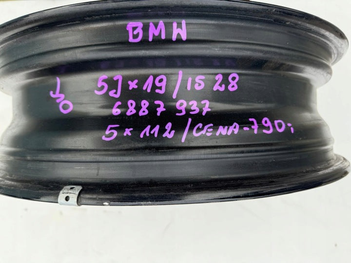 1x Alufelge 19 Zoll 5.0" 5x112 28ET 6887937 BMW Rim Wheel FEL2576420245cf