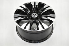 Laden Sie das Bild in den Galerie-Viewer, 4x Alufelge 18 Zoll 8.5&quot; 5x112 43ET Glanz Schwarz A2214017402 Mercedes-Benz W221