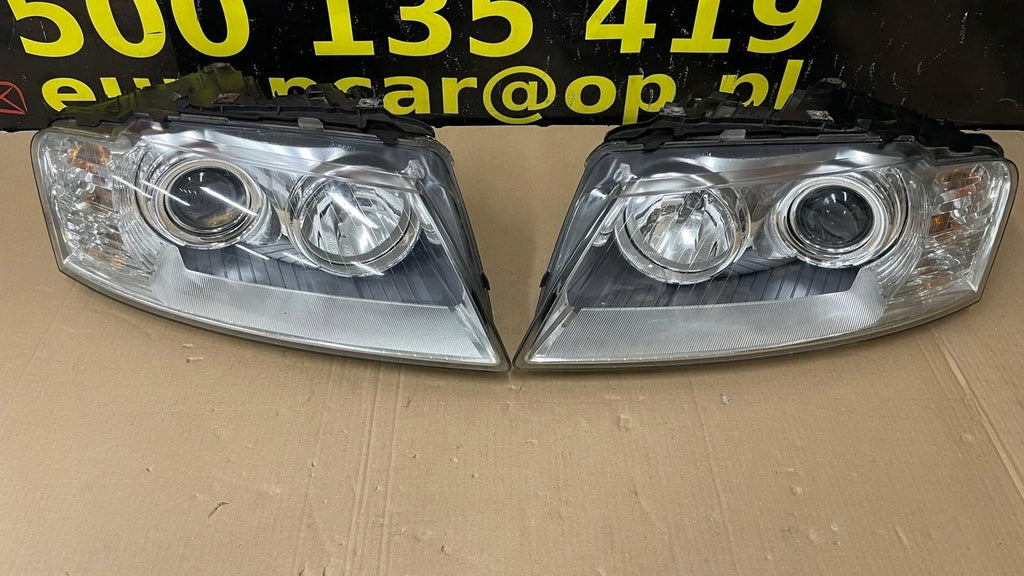 Frontscheinwerfer Audi A8 Ein Satz Scheinwerfer Headlight