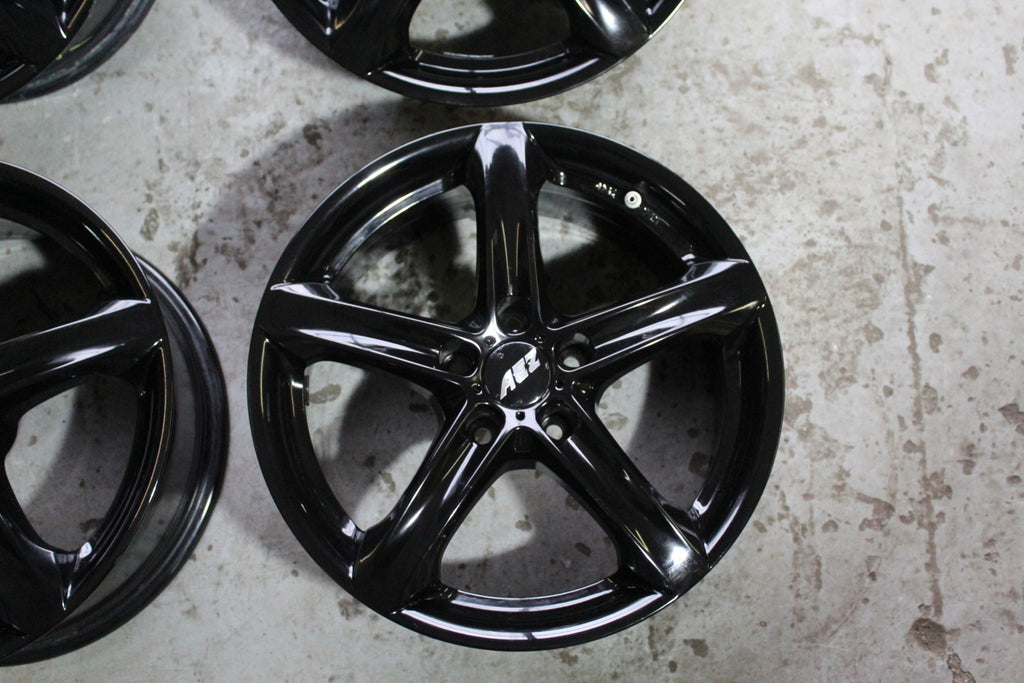 4x Alufelge 17 Zoll 7.5" 5x112 40ET Glanz Schwarz KBA-47940-KBA Audi I Rim Wheel FEL2186515089vy