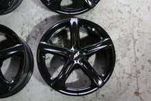 Laden Sie das Bild in den Galerie-Viewer, 4x Alufelge 17 Zoll 7.5" 5x112 40ET Glanz Schwarz KBA-47940-KBA Audi I Rim Wheel FEL2186515089vy