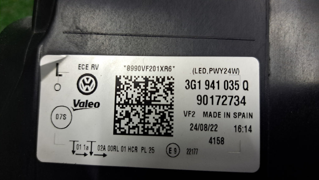 Frontscheinwerfer VW Passat B8 3G1941035Q Full LED Links Scheinwerfer Headlight SCH5514609336lj