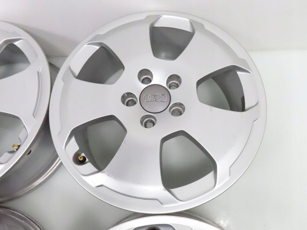 4x Alufelge 17 Zoll 6.0" 5x112 48ET Silber 8P0601025F Audi A3 Rim Wheel FEL6240054105os