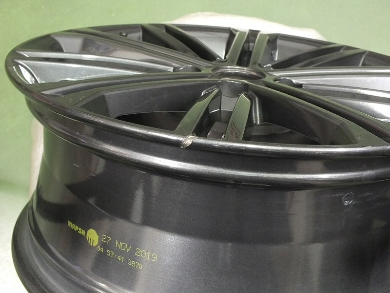 1x Alufelge 17 Zoll 7.0" 5x112 49ET Glanz Graphit 5F0601025 Seat Leon Rim Wheel FEL6879809834ca