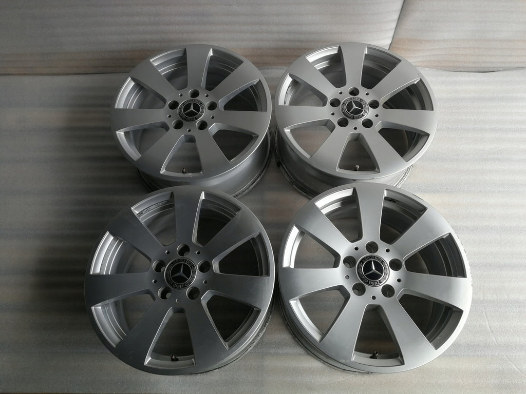 4x Alufelge 16 Zoll 7.0" 5x112 48ET A2044011102 Mercedes-Benz W204 Rim Wheel FEL9913507525et