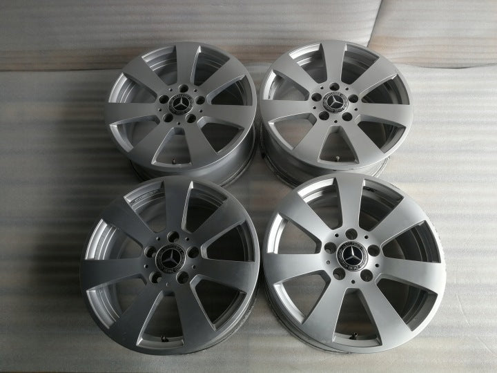 4x Alufelge 16 Zoll 7.0" 5x112 48ET A2044011102 Mercedes-Benz W204 Rim Wheel FEL9913507525et