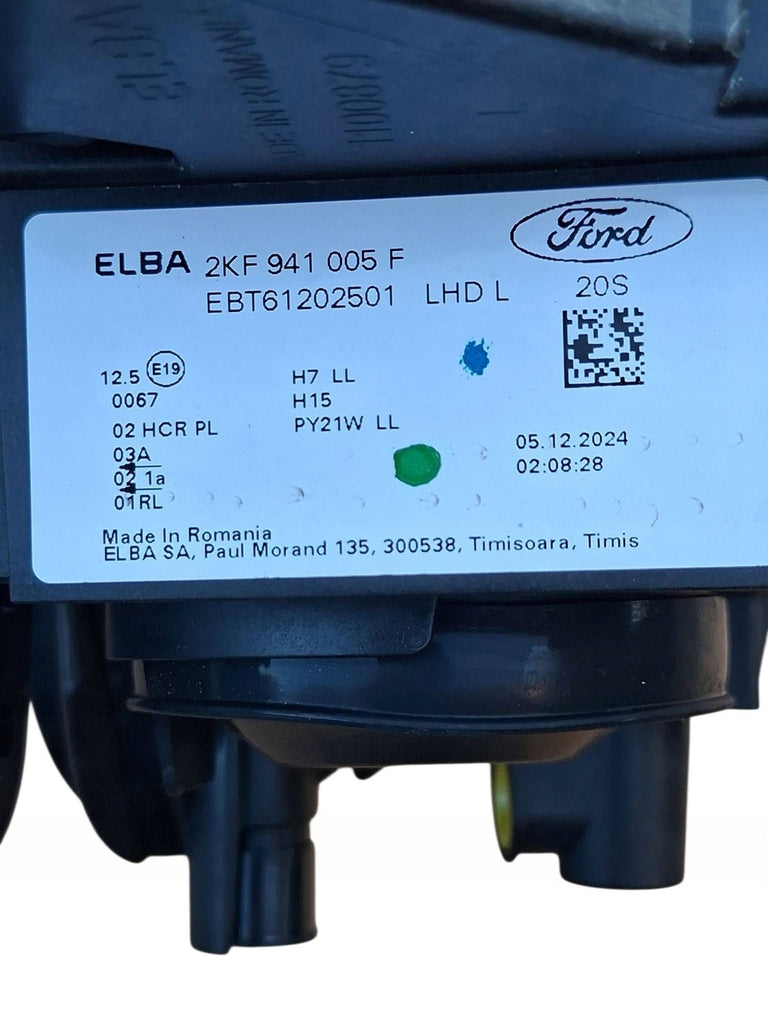 Frontscheinwerfer Ford Connect 2KF941005F EBT61202501 Links Headlight SCH5602709454dn