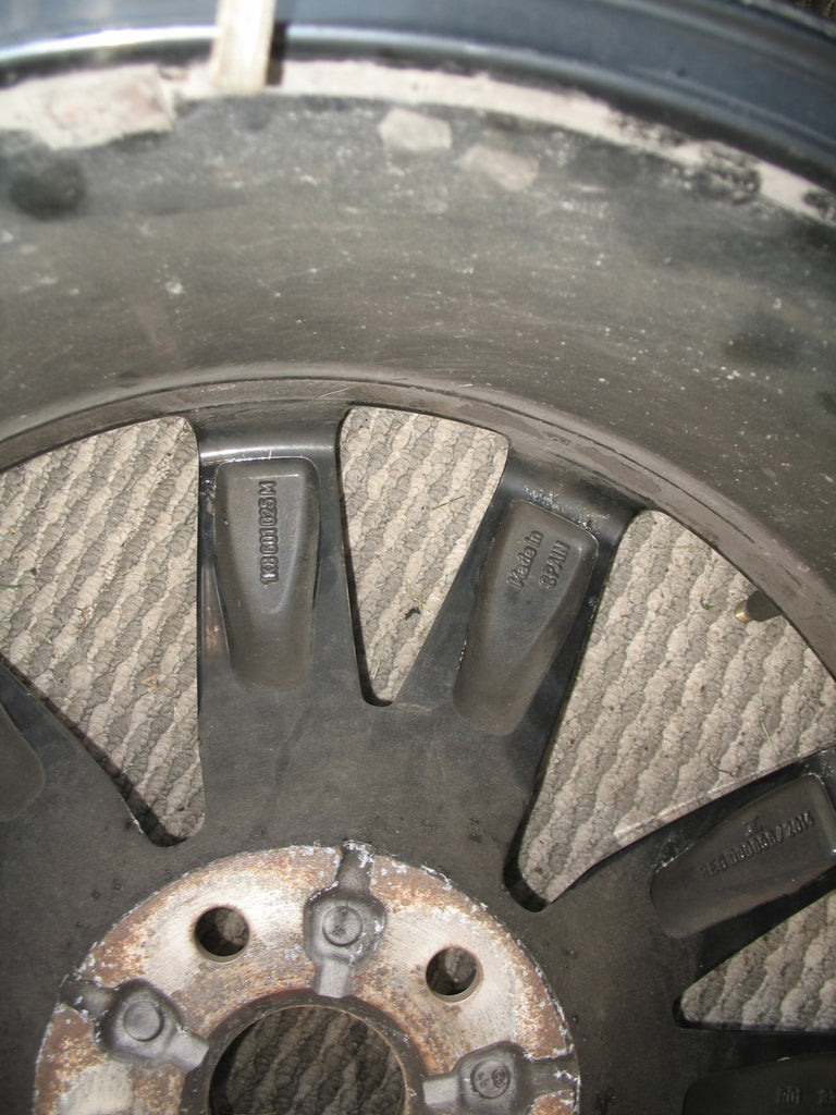 1x Alufelge 18 Zoll 8.0" 5x112 41ET Glanz Schwarz 1K8601025M VW Scirocco FEL8125498232kg