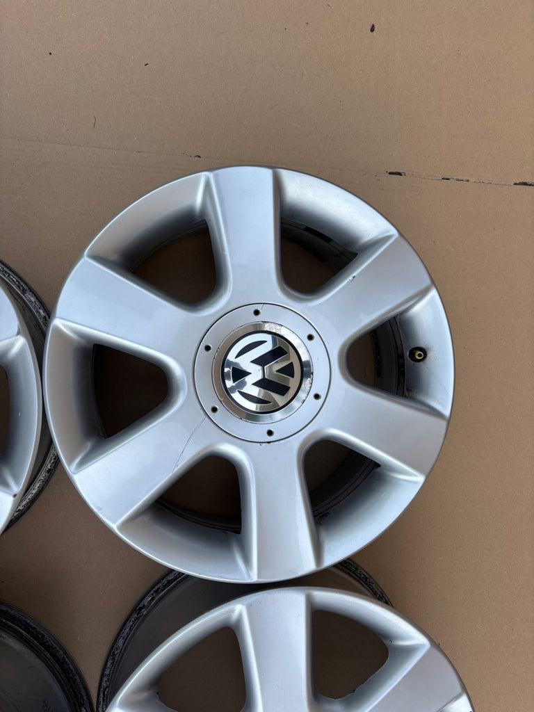4x Alufelge 16 Zoll 6.5" 5x112 50ET 1T0601025C Skoda Golf V Touran Rim Wheel FEL3932983560yg