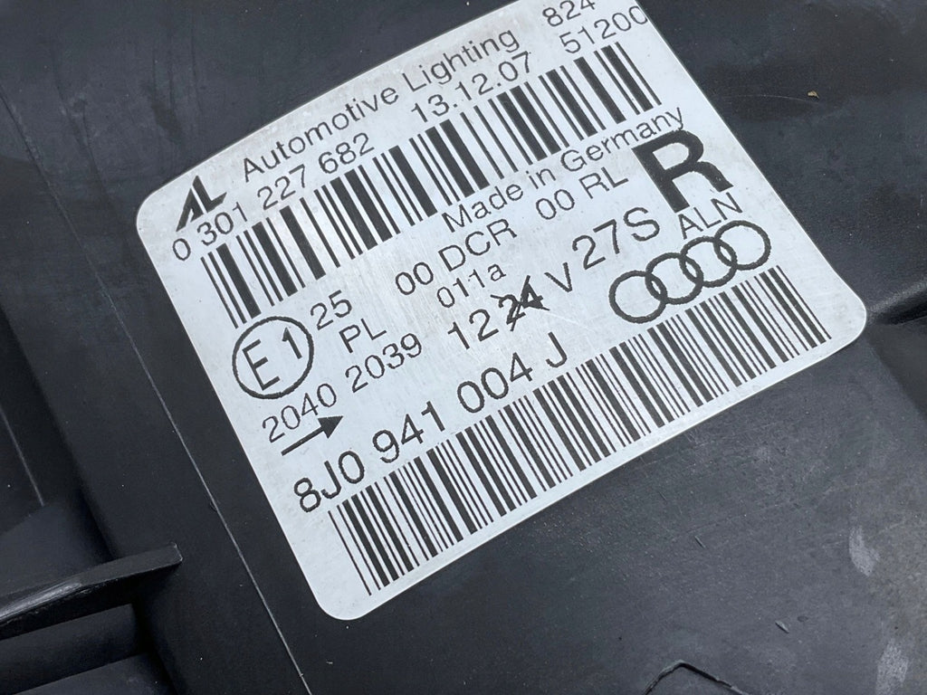 Frontscheinwerfer Audi Tt 8J0941004J 8E0941329A Rechts Scheinwerfer Headlight SCH6736665112yt