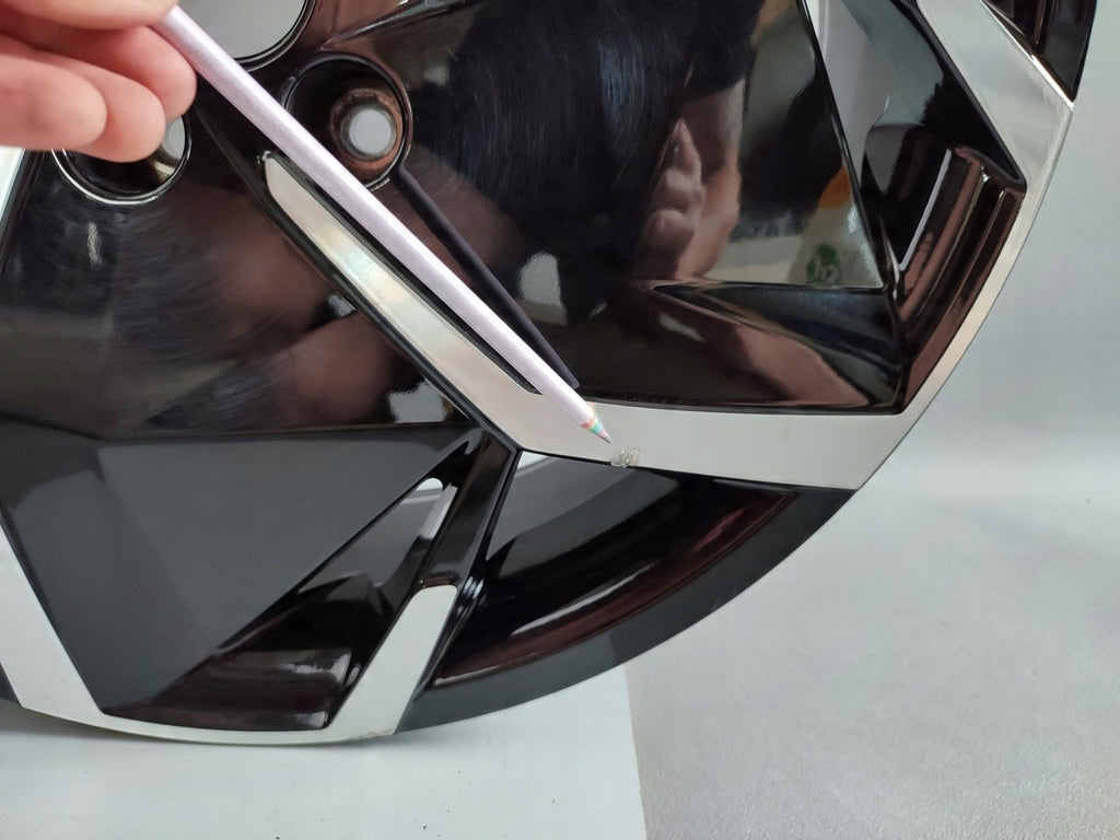 1x Alufelge 19 Zoll 7.5" 5x114.3 49,5ET Glanz Schwarz 52910-GI130 Hyundai Ioniq