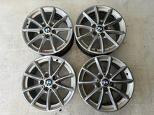 Load image into Gallery viewer, 4x Alufelge 16 Zoll 7.0" 5x115 52ET Glanz Silber 6855080 BMW F45 Rim Wheel FEL2900944161cn