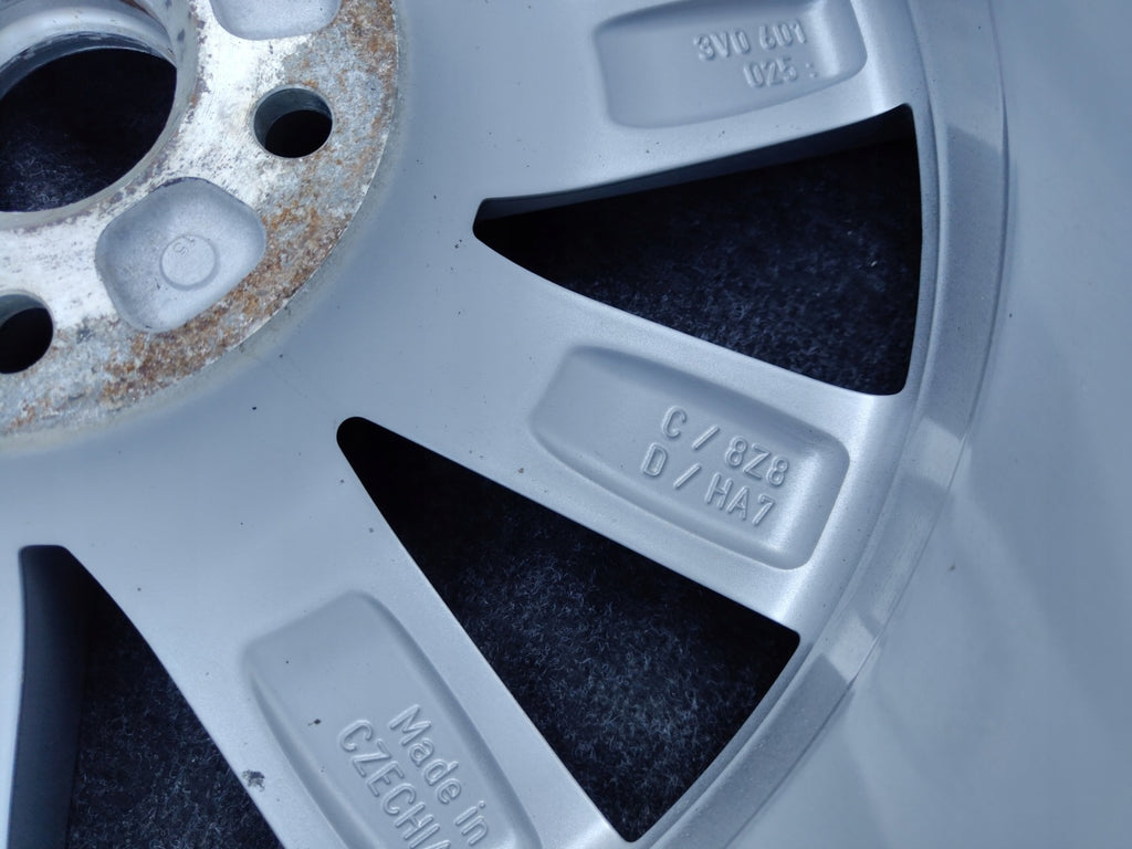 1x Alufelge 17 Zoll 7.0" 5x112 40ET Glanz Silber 3V0601025C Skoda Superb Iii FEL6822601122sw