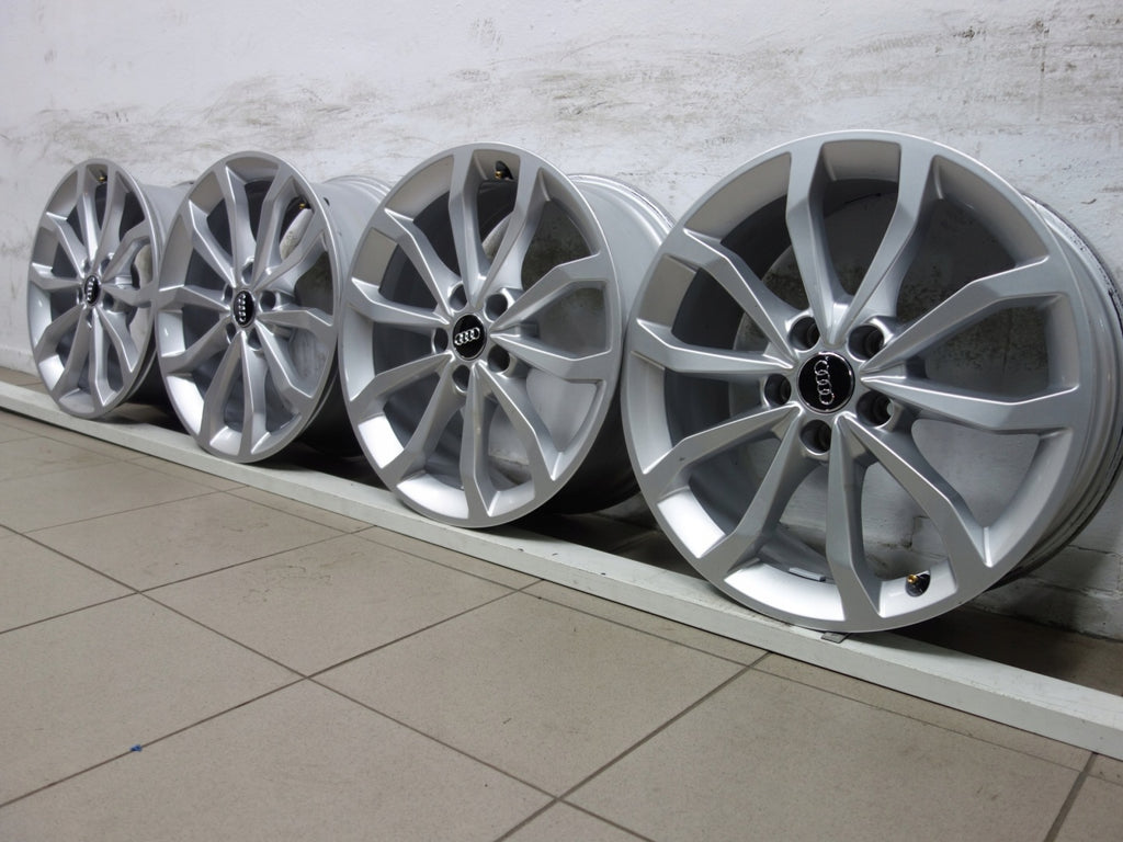 4x Alufelge 18 Zoll 7.5" 5x112 39ET Glanz Silber 8W0601025 Audi A3 Rim Wheel FEL8676777393hr