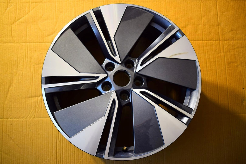 1x Alufelge 19 Zoll 8.0" 5x112 45ET Glanz Graphit 5LA601025A Mg Enyaq Rim Wheel