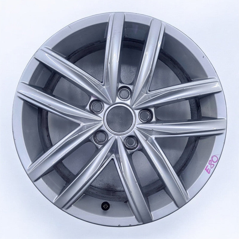 1x Alufelge 16 Zoll 6.5" 5x112 46ET Glanz Silber 5G0601025 VW Golf VII Sportsvan