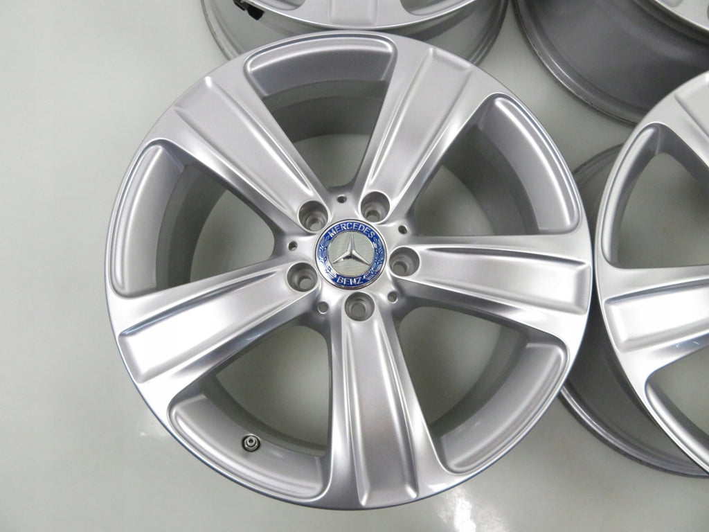 4x Alufelge 18 Zoll 8.0" 5x112 38ET Glanz Silber A2534012100 Mercedes-Benz Glc FEL7231651318tx
