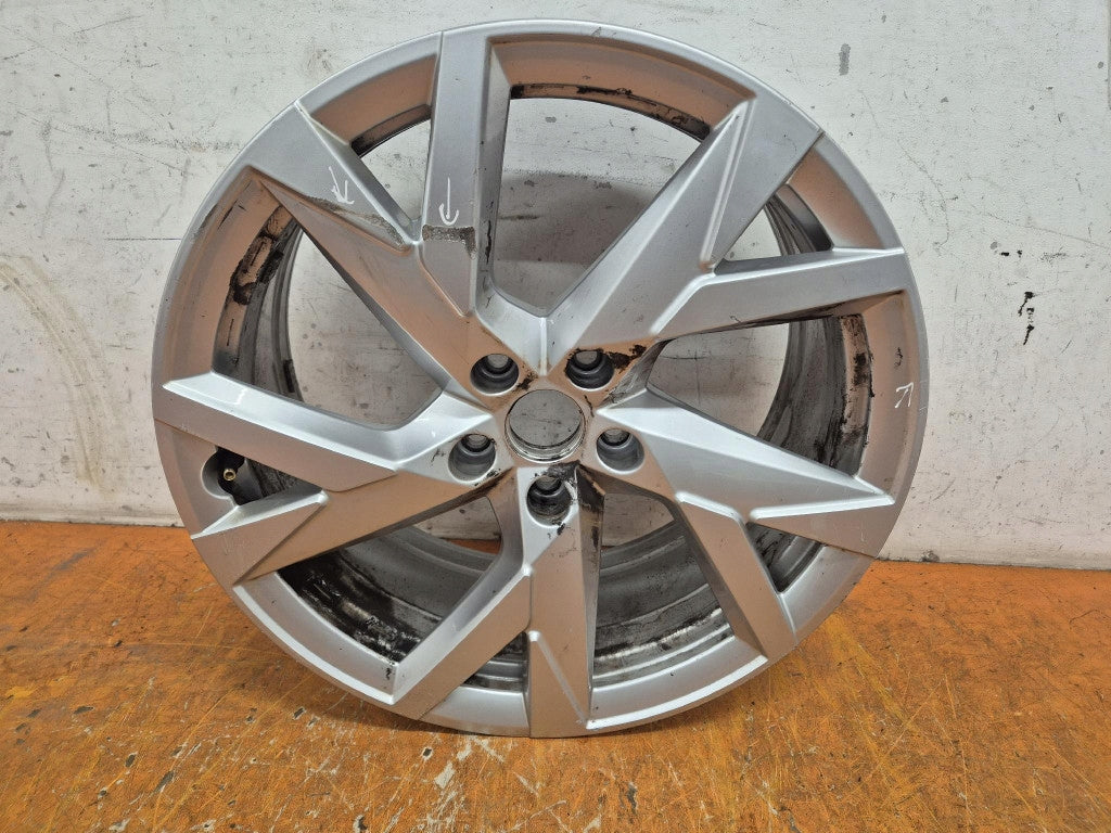 1x Alufelge 19 Zoll 8.0" 5x112 44ET 3P0601025 Skoda I Rim Wheel FEL7055386798wg