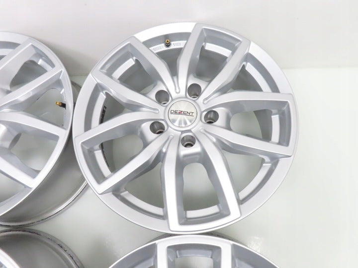 4x Alufelge 17 Zoll 7.5" 5x120 35ET Glanz Silber KBA49355 BMW F10 3 F30 E60 E90 FEL9006713066kb