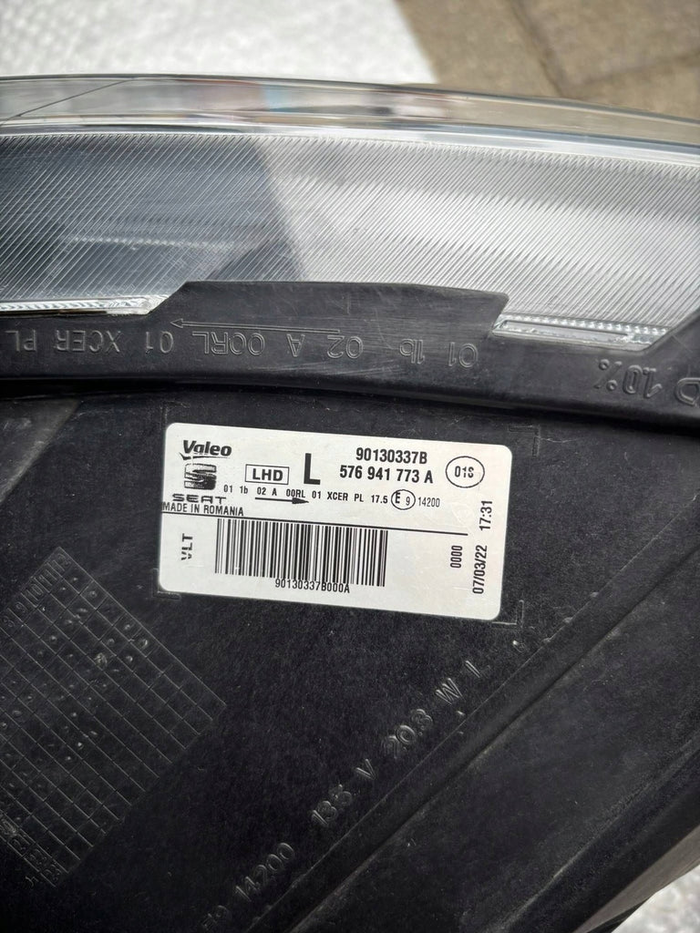 Frontscheinwerfer Seat Ateca 576941773A 576941774A Full LED Rechts oder Links