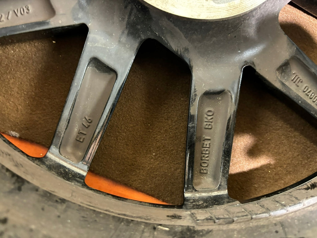 1x Alufelge 18 Zoll 7.5" 5x112 46ET KBA54109 Audi Rim Wheel