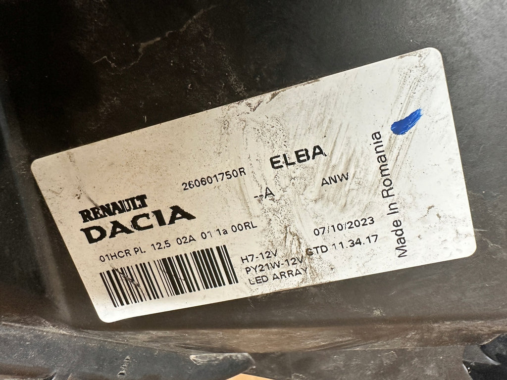 Frontscheinwerfer Dacia Sandero III Logan Jogger 260601750R Full LED Links SCH3104498353zw