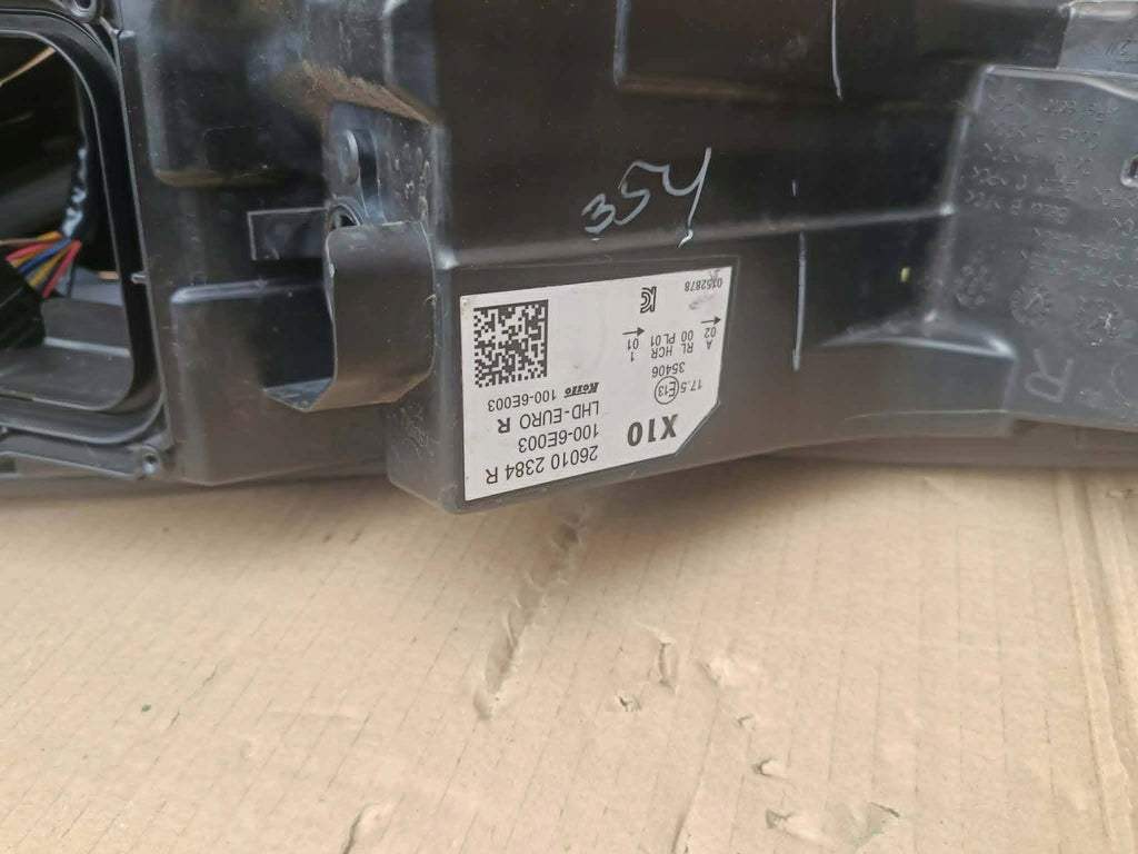 Frontscheinwerfer Renault Zoe 260102384R Rechts Scheinwerfer Headlight SCH7653818000ty