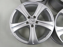 Laden Sie das Bild in den Galerie-Viewer, 4x Alufelge 18 Zoll 8.0" 5x112 43ET Glanz Silber A2134011400 Mercedes-Benz W213 FEL4147815788tv