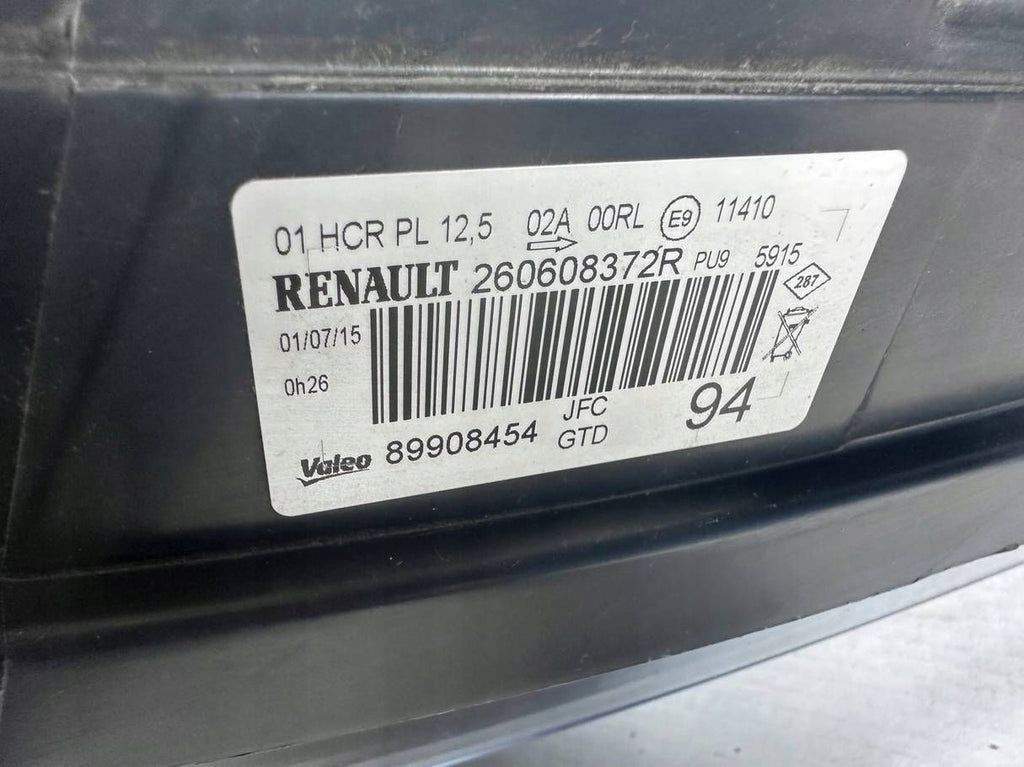 Frontscheinwerfer Renault Espace V 260608372R 260108498R LED Ein Satz Headlight SCH9447260759td