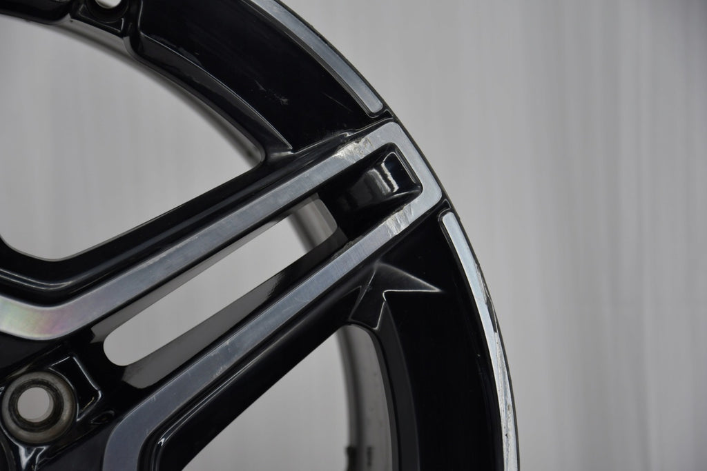 1x Alufelge 18 Zoll 9.0" 5x112 49ET Glanz Schwarz A2134016400 Mercedes-Benz Amg FEL9073714214ae