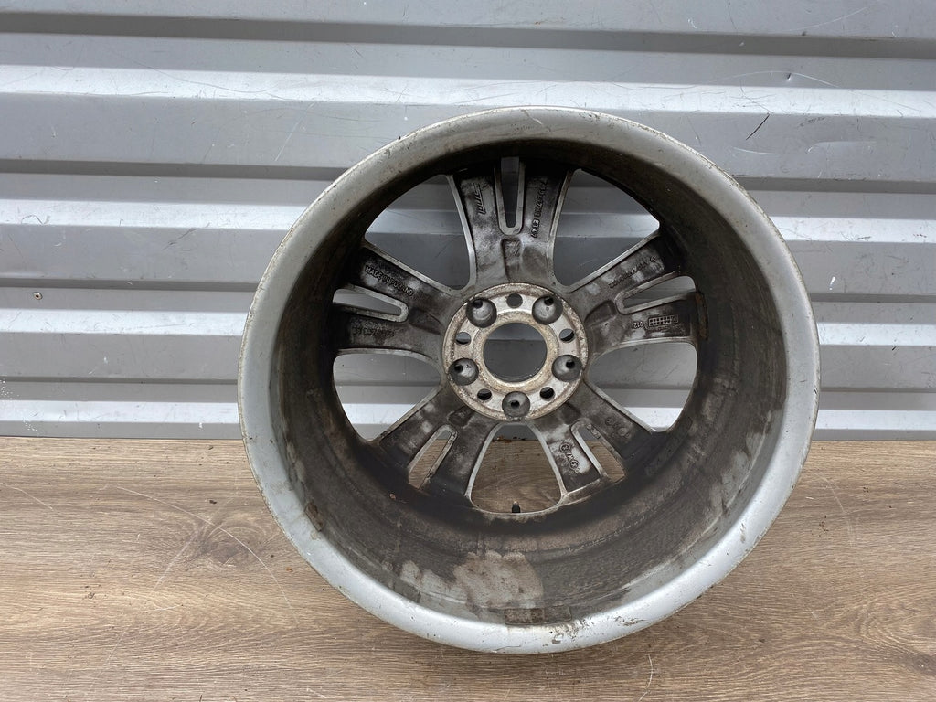 1x Alufelge 17 Zoll 7.5" 5x112 47ET Glanz Silber A2044010402 Mercedes-Benz