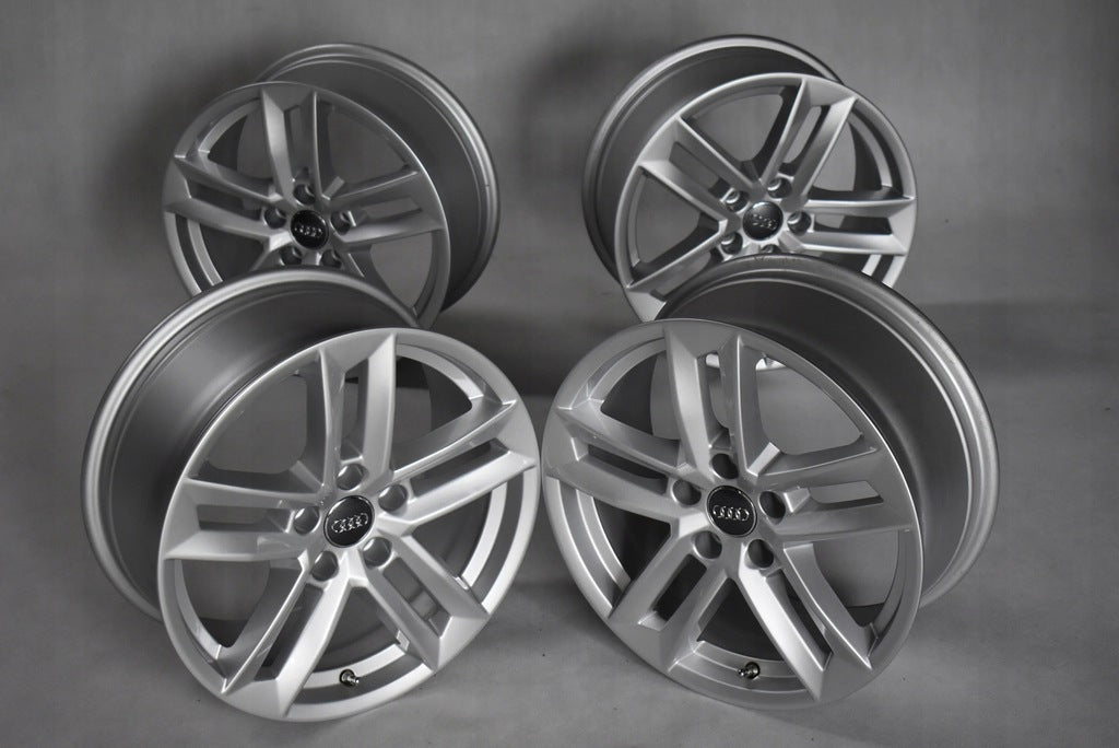 4x Alufelge 17 Zoll 7.5" 5x112 38ET Glanz Silber 8W0601025E Audi A4 B9 Rim Wheel FEL5874051537im