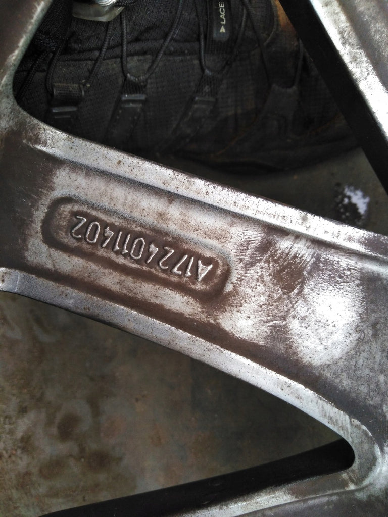 1x Alufelge 17 Zoll 7.5" 5x112 42ET Glanz A1724011402 Mercedes-Benz Slc Slk