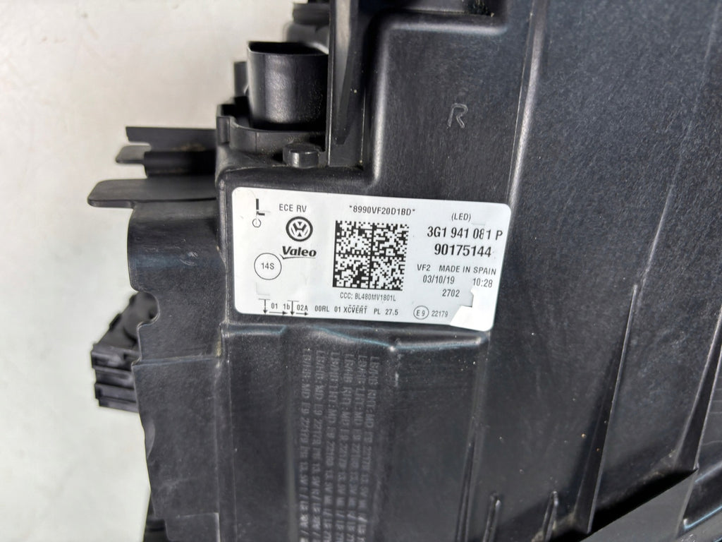 Frontscheinwerfer VW Passat B8 3G1941081P Ein Stück (Rechts oder Links) SCH6935044894of