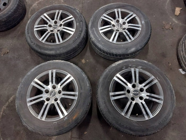 4x Alufelge 15 Zoll 6.5" 5x112 38ET Audi I Rim Wheel FEL9009552070ld