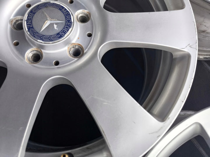 4x Alufelge 17 Zoll 7.5" 5x112 47 5ET A2044013502 Mercedes-Benz W124 W203 W177 FEL5017502736uf