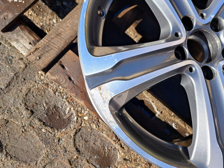 1x Alufelge 18 Zoll 8.0" 5x112 38ET A2534010700 Mercedes-Benz Glc Rim Wheel FEL4397522060gr