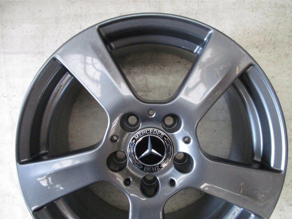 4x Alufelge 16 Zoll 7.5" 5x112 45 5ET Glanz Silber Mercedes-Benz Rim Wheel FEL3747626295je