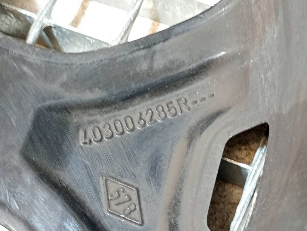 1x Alufelge 17 Zoll 6.5" 5x114.3 50ET Glanz Schwarz 403006285 Dacia Duster FEL1594945720xh