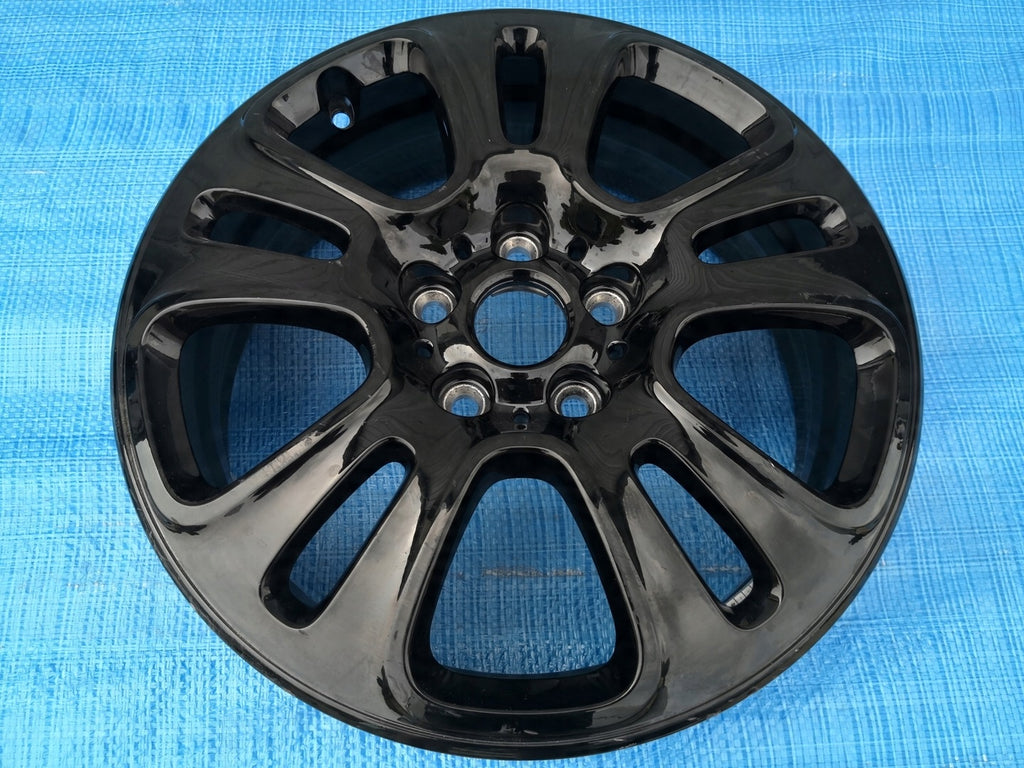 1x Alufelge 17 Zoll 5.5" 5x112 45ET Glanz Schwarz 6855119 Mini F57 F56 F55