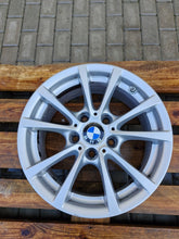 Load image into Gallery viewer, 1x Alufelge 16 Zoll 7.0&quot; 5x120 31ET Glanz Silber 6796236 BMW 3 F30 F31 Rim Wheel