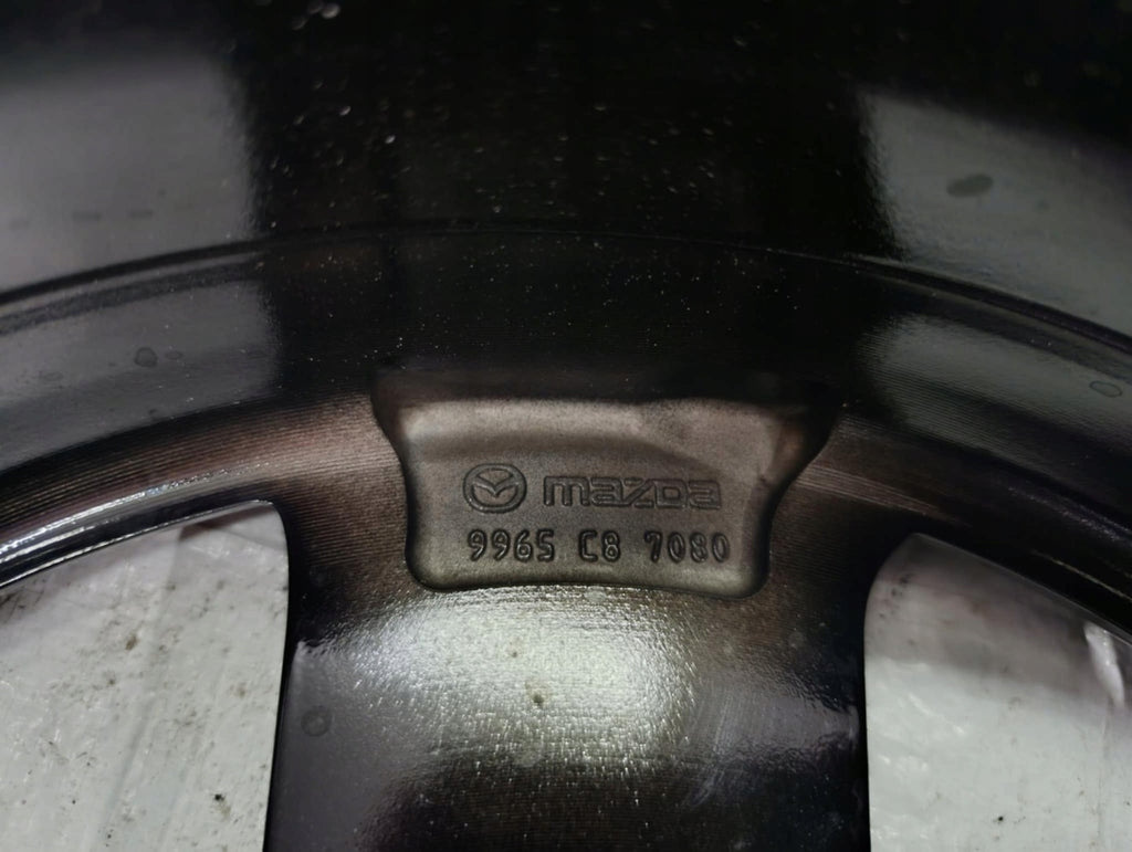 1x Alufelge 18 Zoll 7.0" 5x114.3 45ET Glanz Graphit 9965C87080 Mazda Cx30 Mg FEL5389055733gj